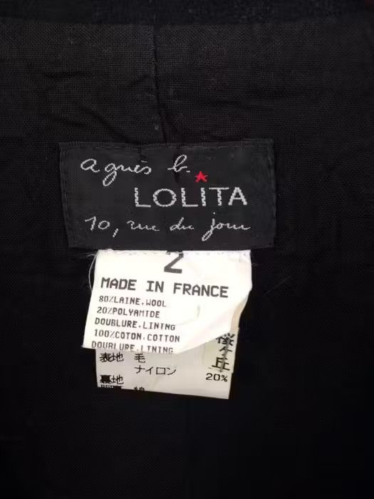 agnes b. Agnes B Black Women Long Jacket Size M / US 6-8 / IT 42-44 - 4 Thumbnail