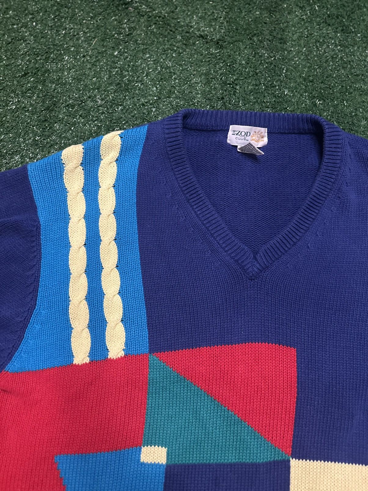 Izod Vintage 80s Izod Club 100% Cotton Sweater Size M Size US M / EU 48-50 / 2 - 4 Thumbnail