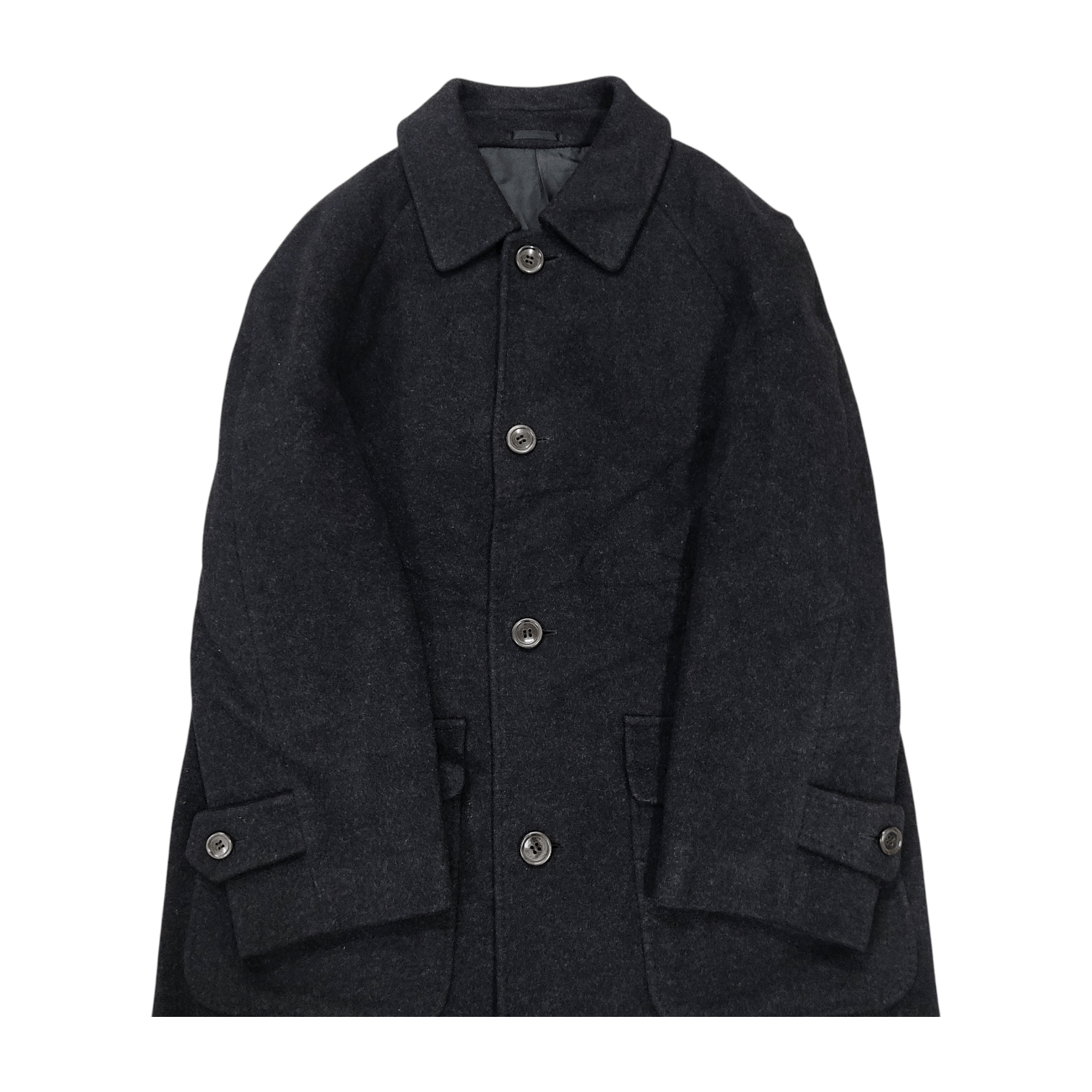 Lanvin Lanvin Classique Black Cashmere Overcoat Fall Winter Jacket Size US M / EU 48-50 / 2 - 3 Thumbnail