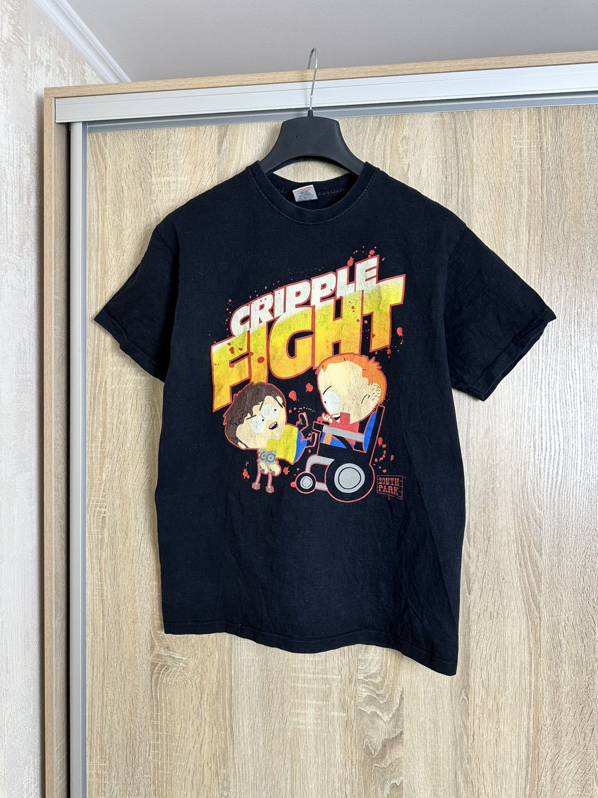 🔥 SOUTH PARK CRIPPLE FIGHT CARTOON Movie Vintage T Shirt