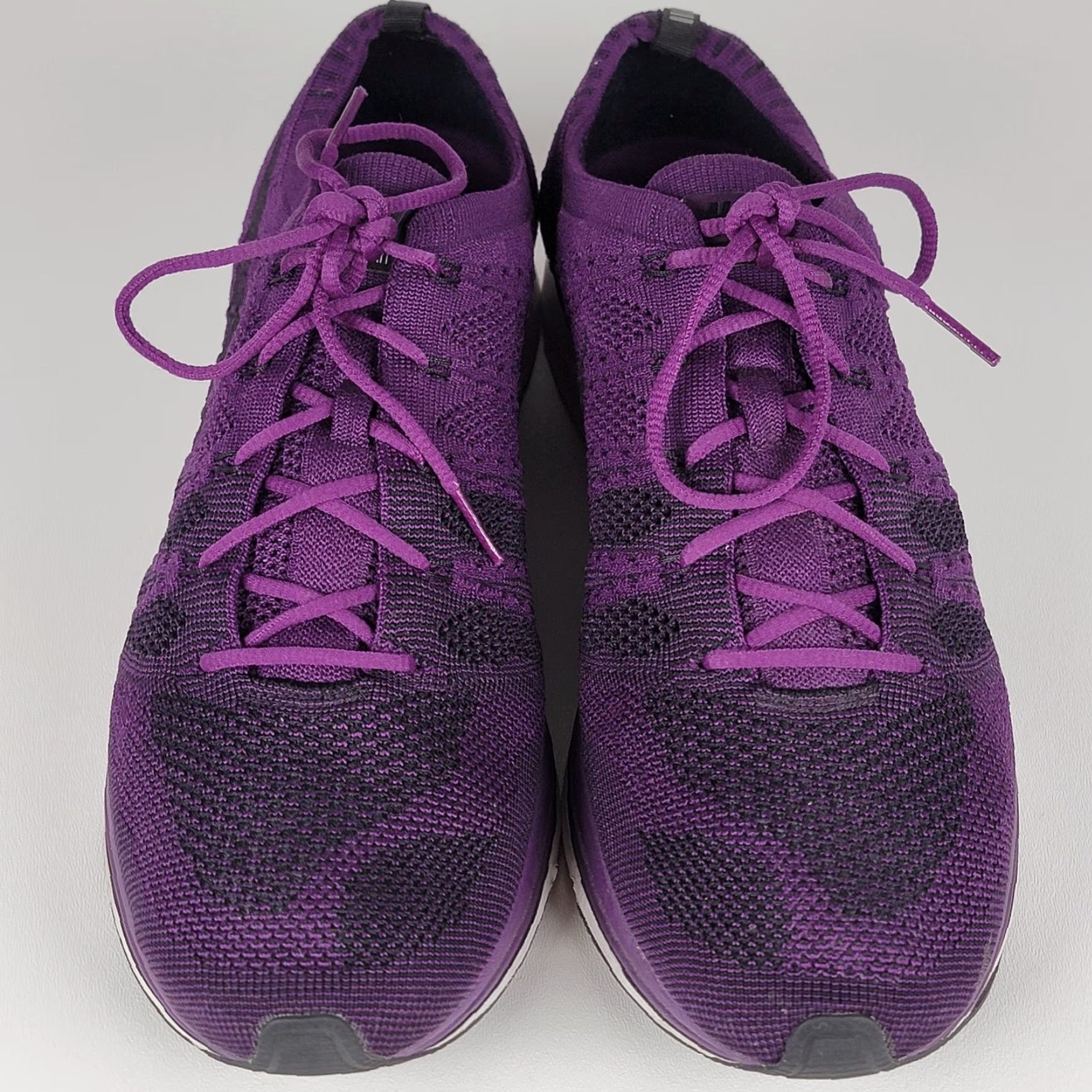 Nike VINTAGE Nike Flyknit Racer Trainer Night Purple AH8396-500 Mens Size 12 Rare Size ONE SIZE - 2 Thumbnail