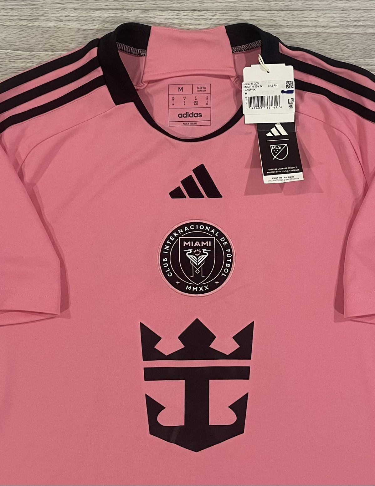 Adidas Adidas 2023/24 Inter Miami Messi #10 Jersey Mens Size Medium Size US M / EU 48-50 / 2 - 6 Thumbnail