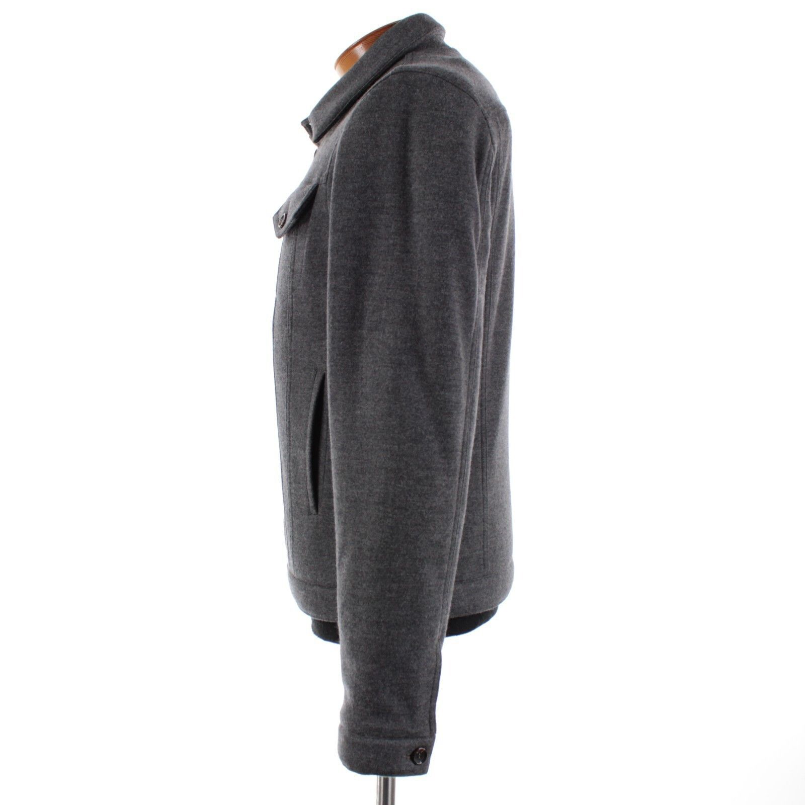 Luciano Barbera Luciano Barbera Jacket Size L US In Gray Wool Size US L / EU 52-54 / 3 - 4 Thumbnail