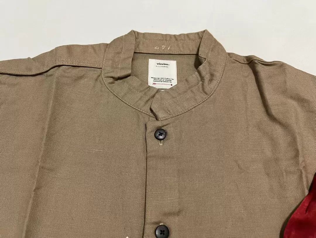 Visvim VISVIM 20SS TRIPLE CROWN L/S Shirt Beige 3 Striped Size US L / EU 52-54 / 3 - 5 Thumbnail