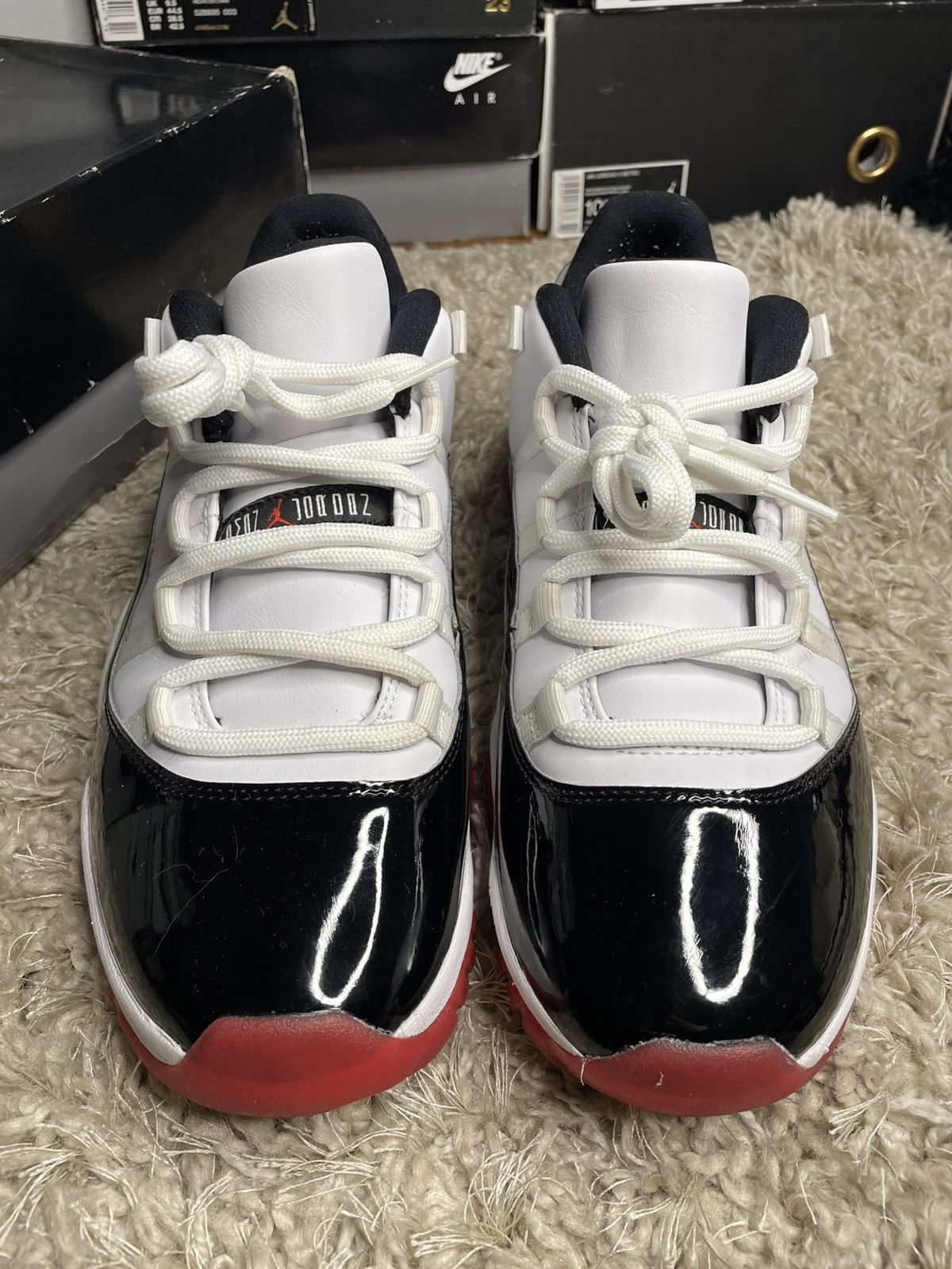 Jordan Brand Jordan 11 Low Bred Concord Size US 10.5 / EU 43-44 - 4 Thumbnail