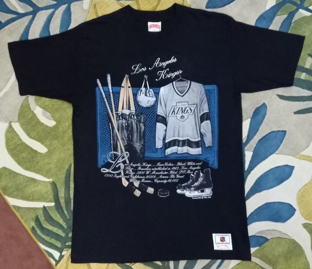 NHL × Nutmeg × Vintage Vintage 90s NHL Los Angeles Kings T-shirt Size US L / EU 52-54 / 3 - 3 Thumbnail
