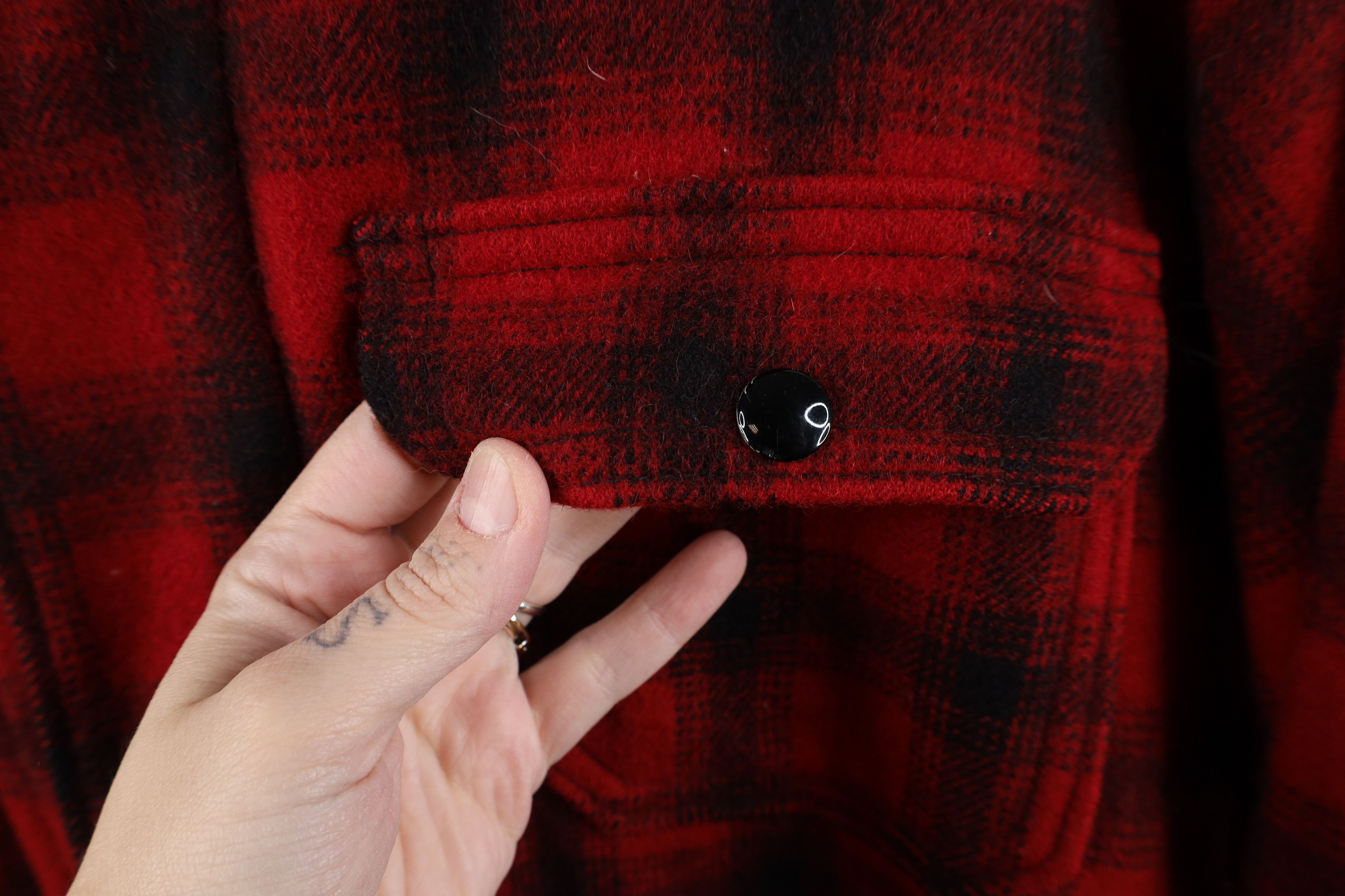 Woolrich Woolen Mills Vintage 70s Woolrich Wool Quilted Birding Jacket USA Size US XL / EU 56 / 4 - 6 Thumbnail