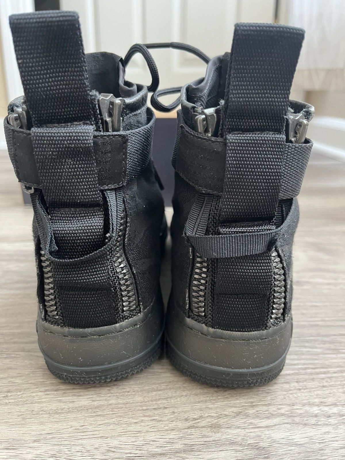 Nike Nike sf-af1 mid black Size US 8.5 / EU 41-42 - 6 Thumbnail