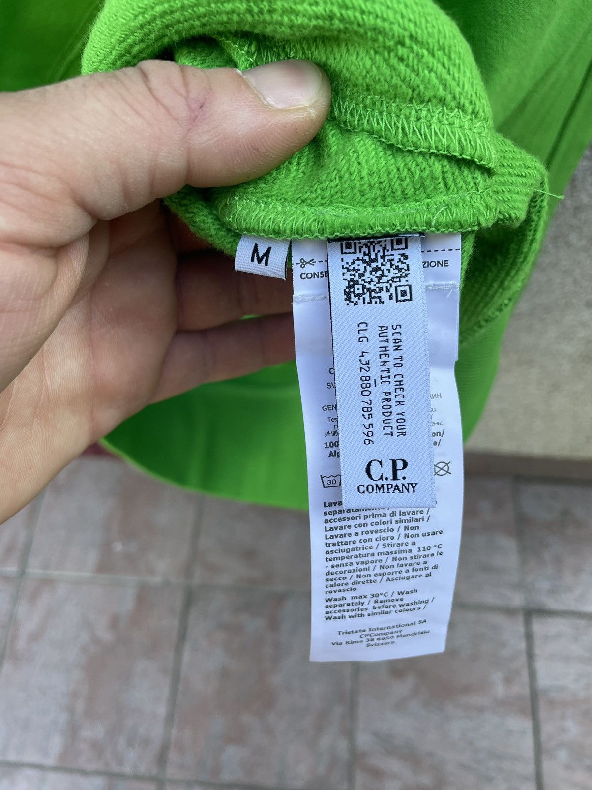 C.P. Company Ligth green CP Company sweatshirt Size US M / EU 48-50 / 2 - 4 Thumbnail