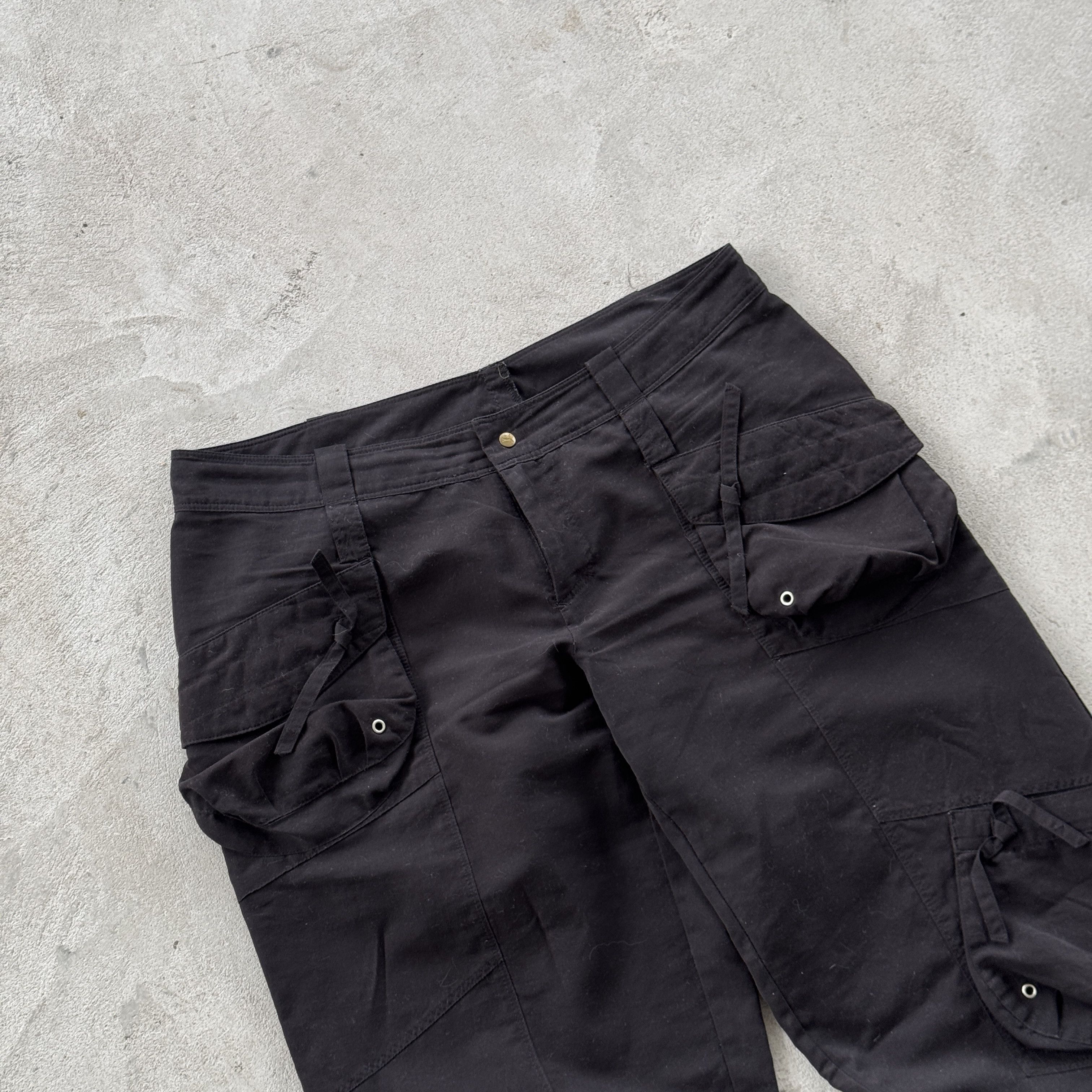 Puma Vintage Puma Nylon Baggy Cargo Pants Size 32" / US 10 / IT 46 - 3 Thumbnail