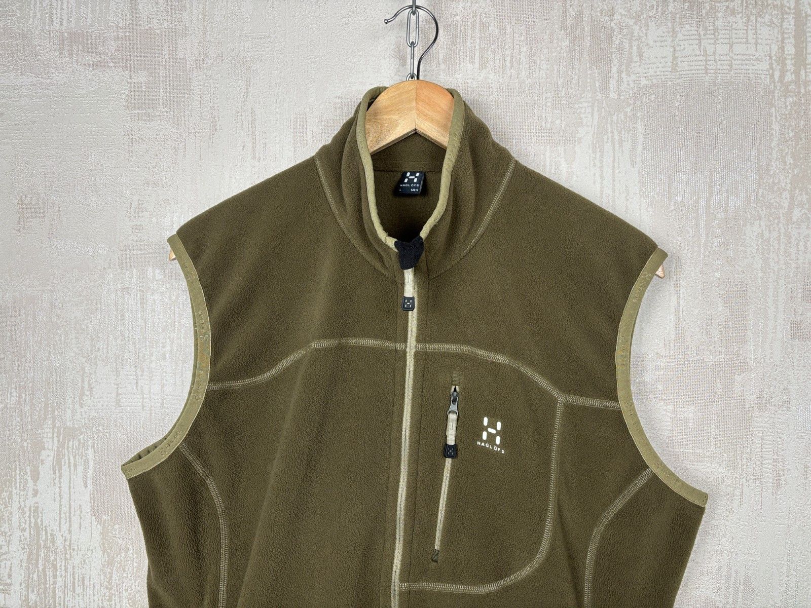 Haglofs Haglofs Polartec Fleece Vest Men's Size L Size US L / EU 52-54 / 3 - 3 Thumbnail