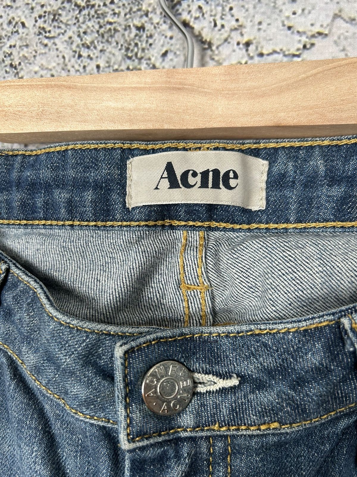 Acne Studios Vintage Acne Kex Le/Blue Denim Pants 90s Avantgarde Jeans Size US 29 - 5 Thumbnail