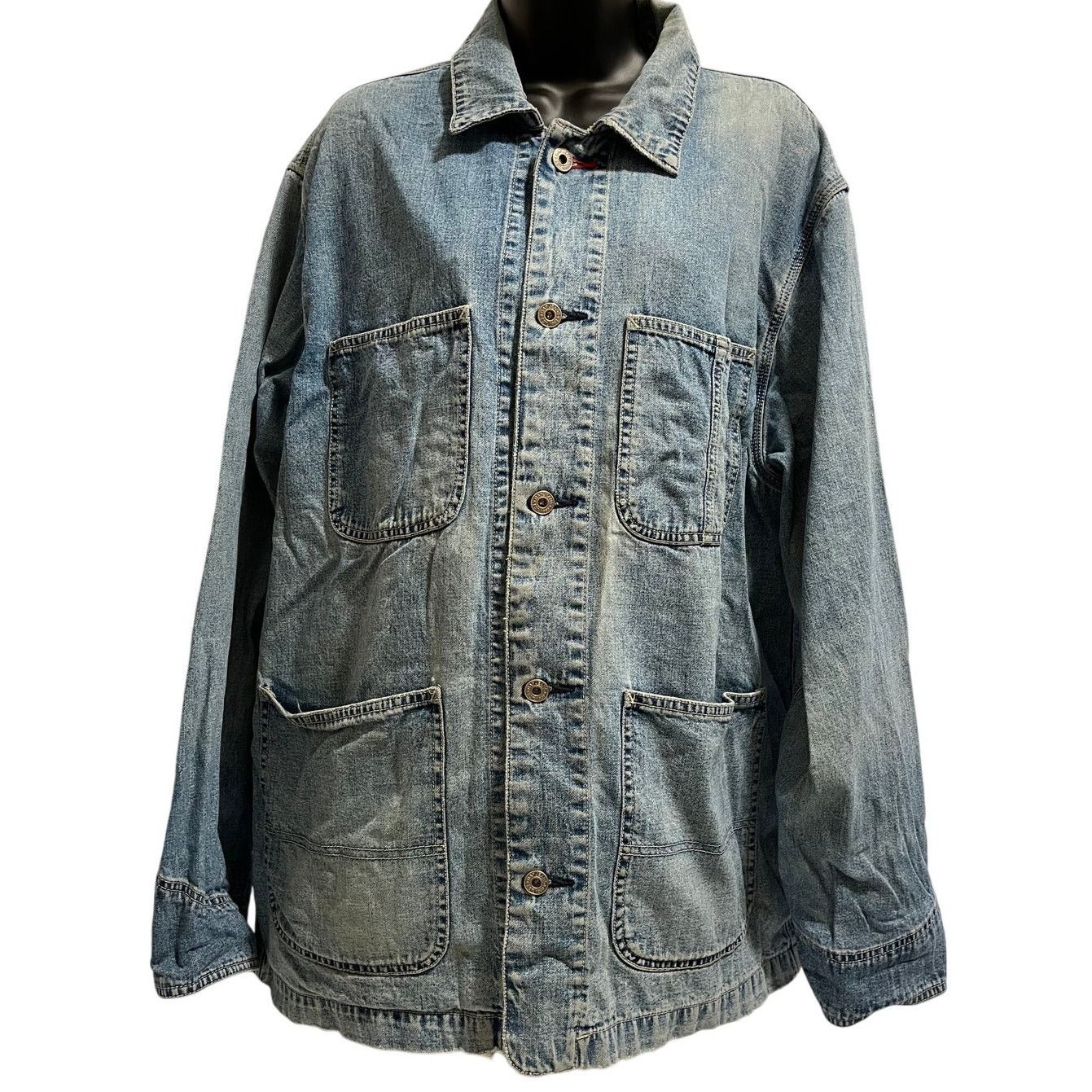 Gap Vintage Gap Denim Jacket / Over Shirt - 100% Cotton Medium Size M / US 6-8 / IT 42-44 - 1 Thumbnail