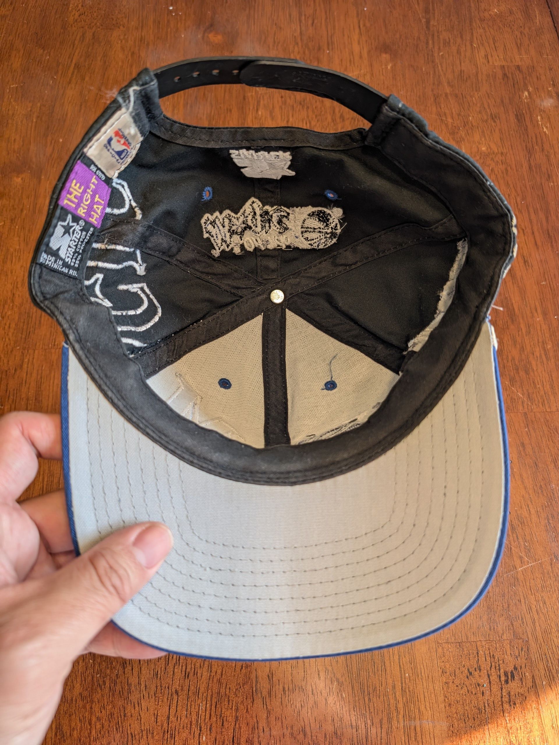 Starter Vintage Orlando Magic Wrap Around Starter Snapback Hat Size ONE SIZE - 5 Thumbnail