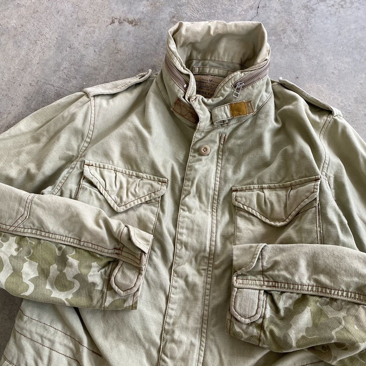Avirex AVIREX M-65 USN Military Hoodie Camo Jacket Size US M / EU 48-50 / 2 - 5 Thumbnail