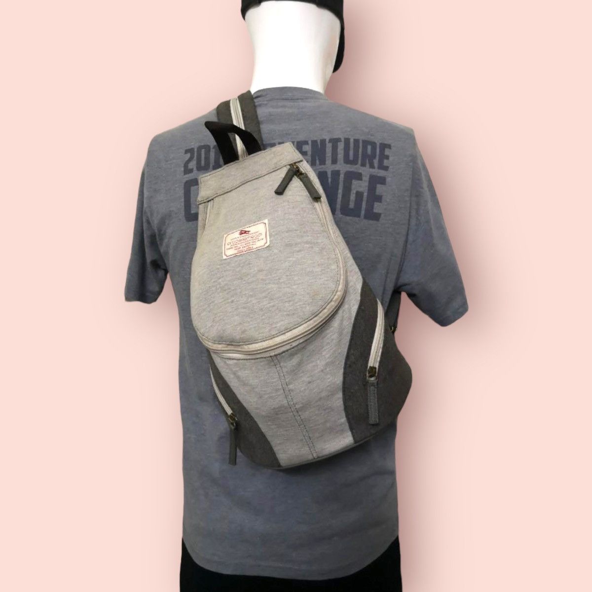 Japanese Brand VINTAGE PROPELLERHEADS 2 WAY BODYBAG/MINI BACKPACK Size ONE SIZE - 9 Thumbnail