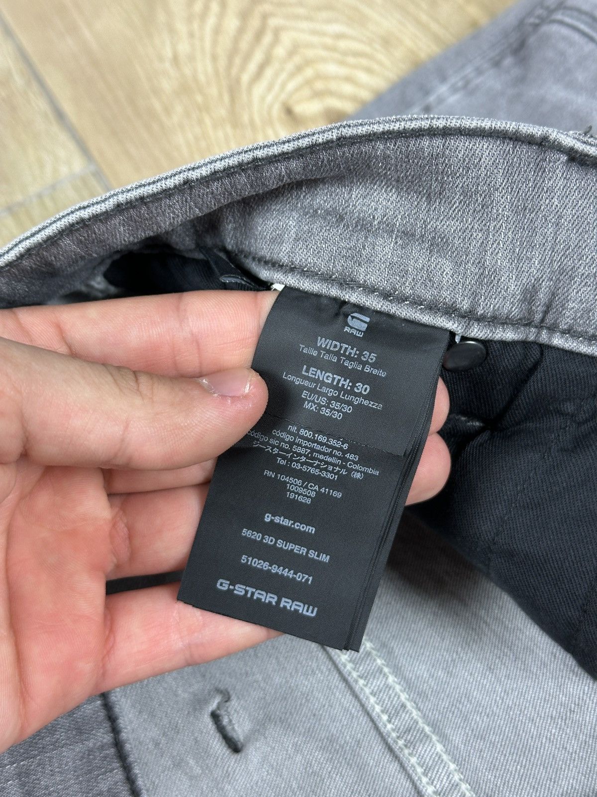 G-Star NEW🏷️ G-Star Raw 5620 3D Super Slim Denim Stretch Jeans Size US 35 - 8 Thumbnail