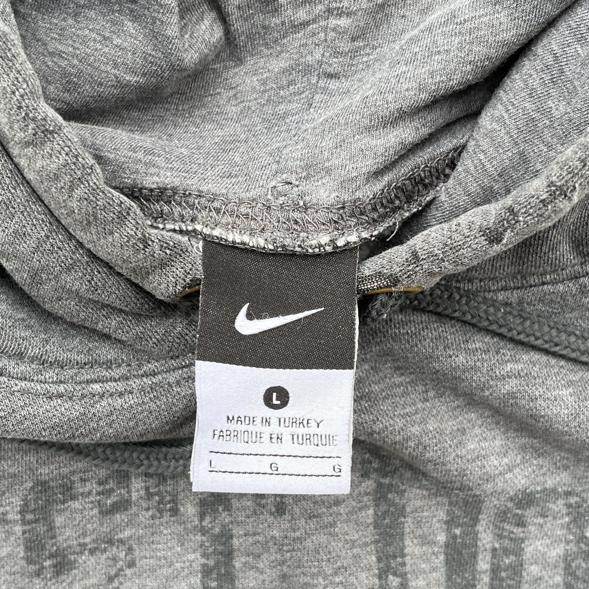 Nike × Unsound Rags × Vintage Crazy Vintage Nike Hoodie Thrashed Size US L / EU 52-54 / 3 - 14 Thumbnail