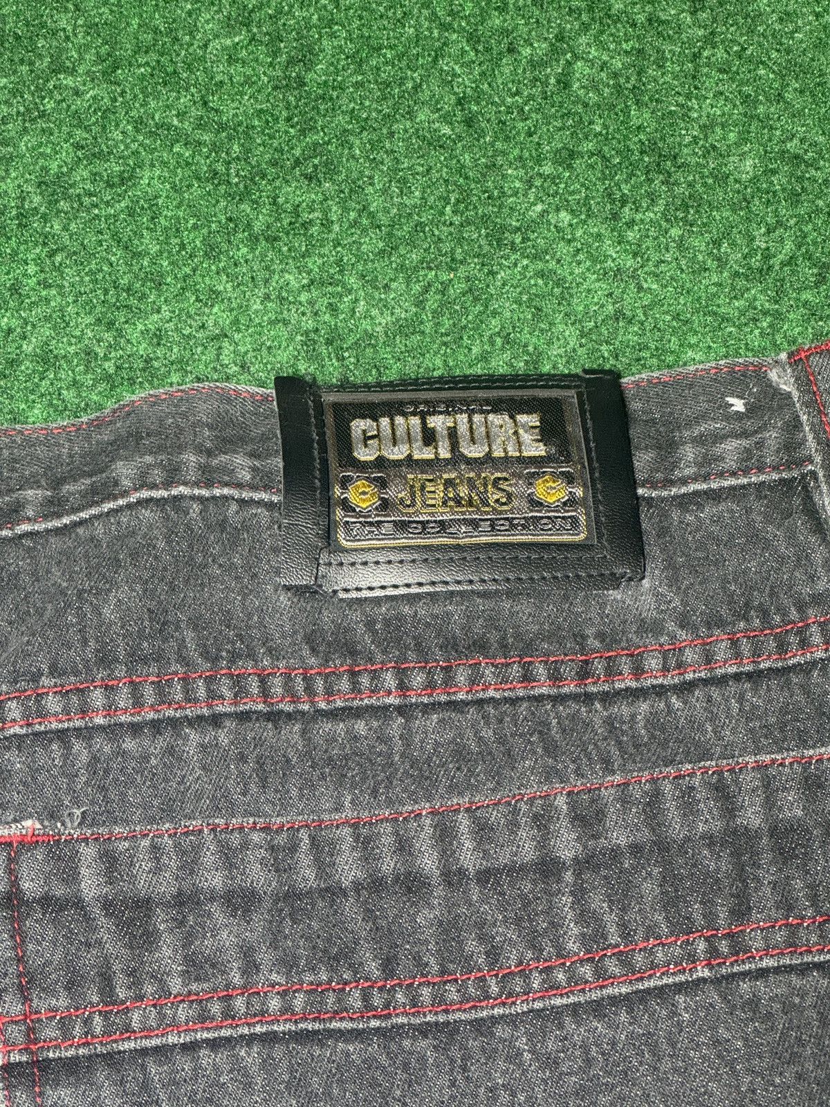 Ecko Unltd. × Southpole Y2K Culture Carpenter Baggy Jorts 52 Black Denim Shorts Size US 44 / EU 60 - 2 Thumbnail
