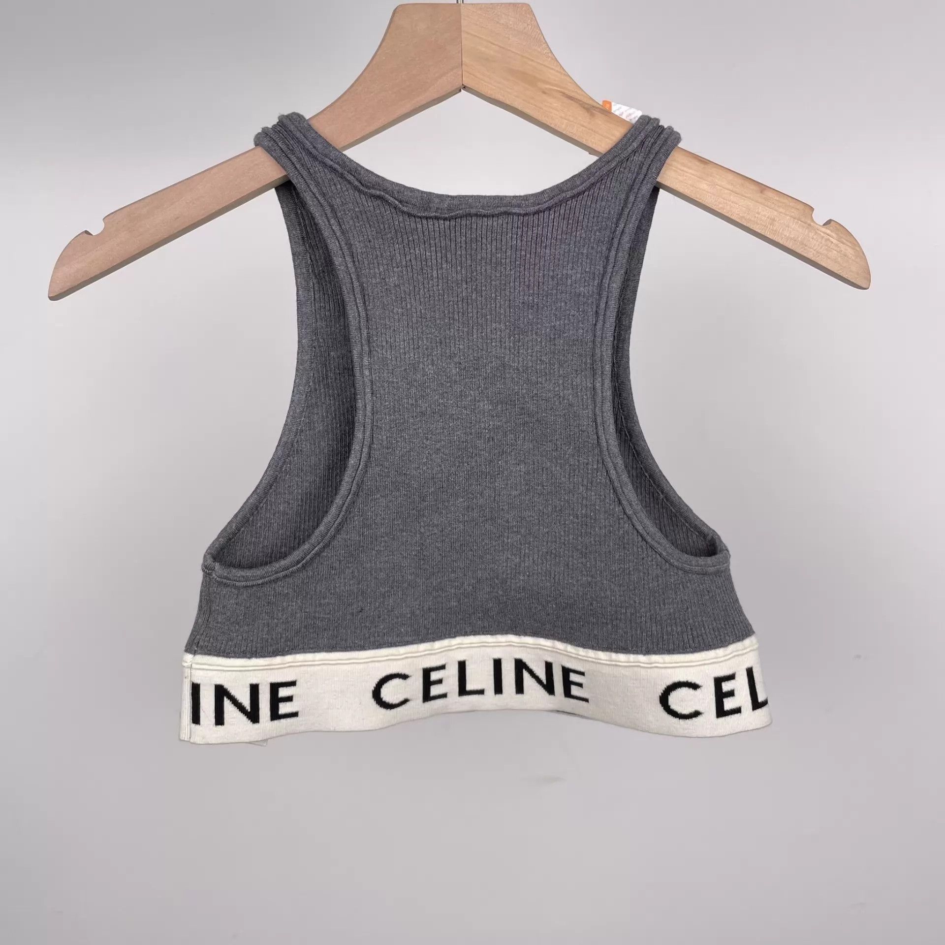 Celine CELINE Gray XS Knit Vest Size XS / US 0-2 / IT 36-38 - 2 Thumbnail
