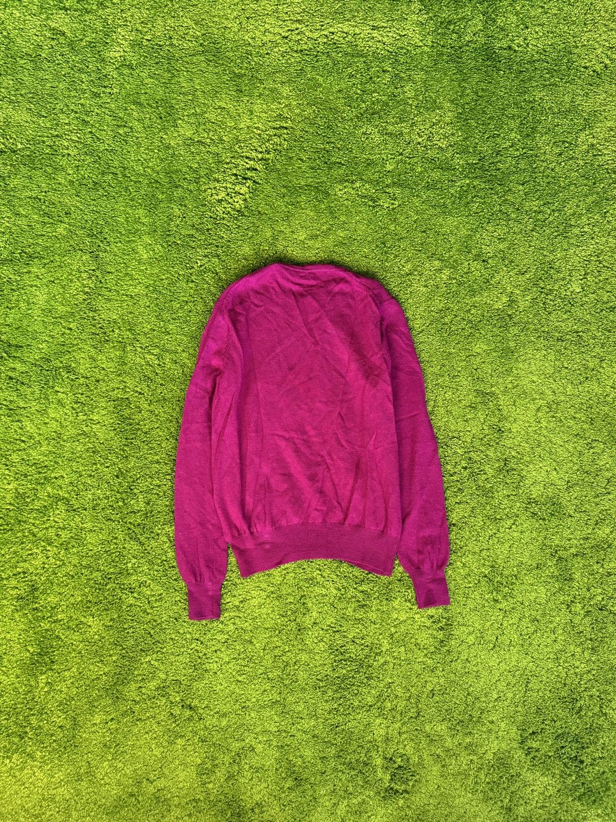 Designer × Valentino Valentino 100% wool knit logo sweater Size M / US 6-8 / IT 42-44 - 3 Thumbnail