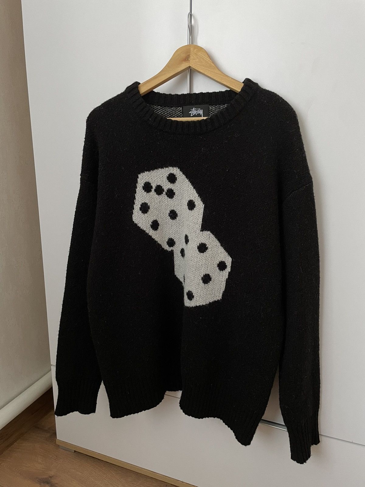 Other Stussy Dice Mohair Knit Sweater Size US XL / EU 56 / 4 - 2 Thumbnail