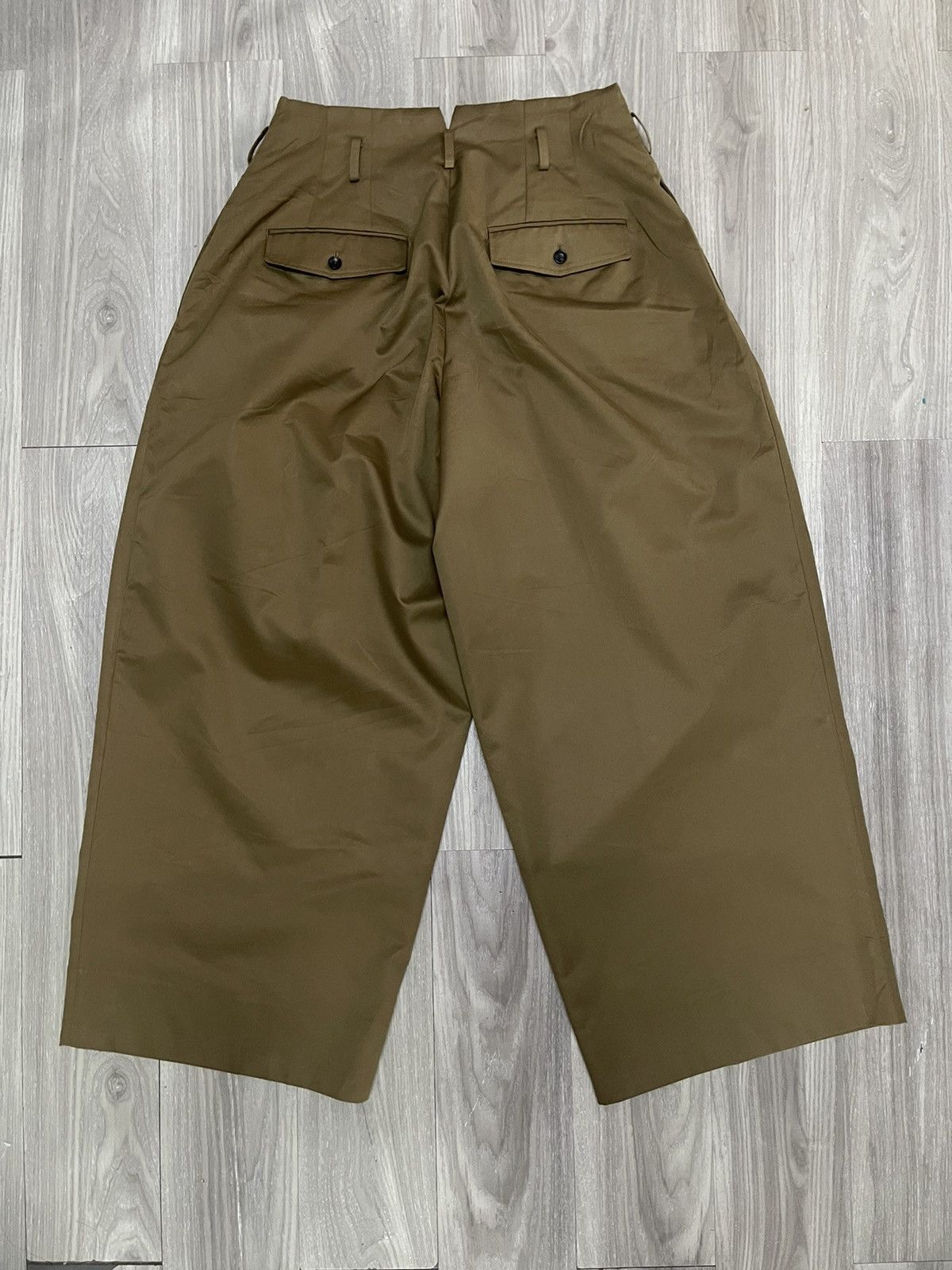 GU GU x And Beautiful People - Tuck Wide Pant Size US 30 / EU 46 - 4 Thumbnail