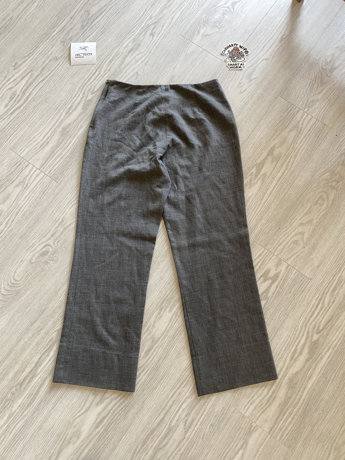 Max Mara Max Mara Linen Women Trousers Size 32" / US 10 / IT 46 - 3 Thumbnail