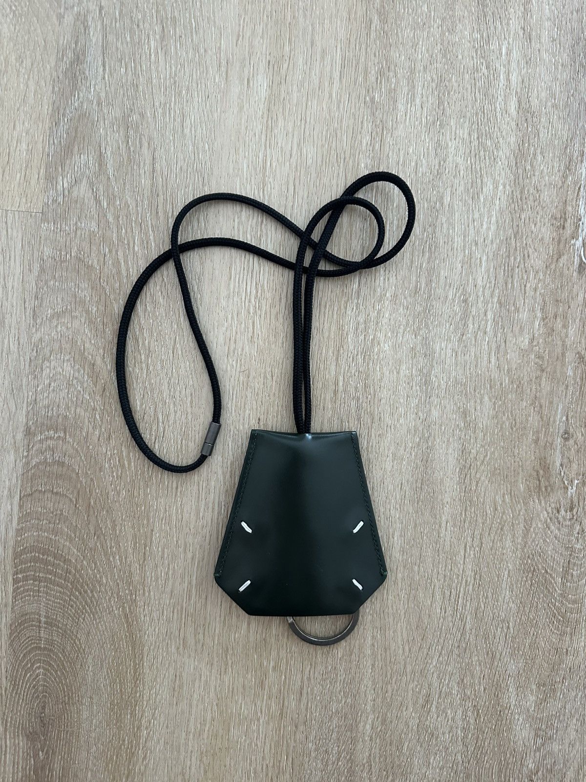 Maison Margiela Leather Key Ring Size ONE SIZE - 1 Thumbnail