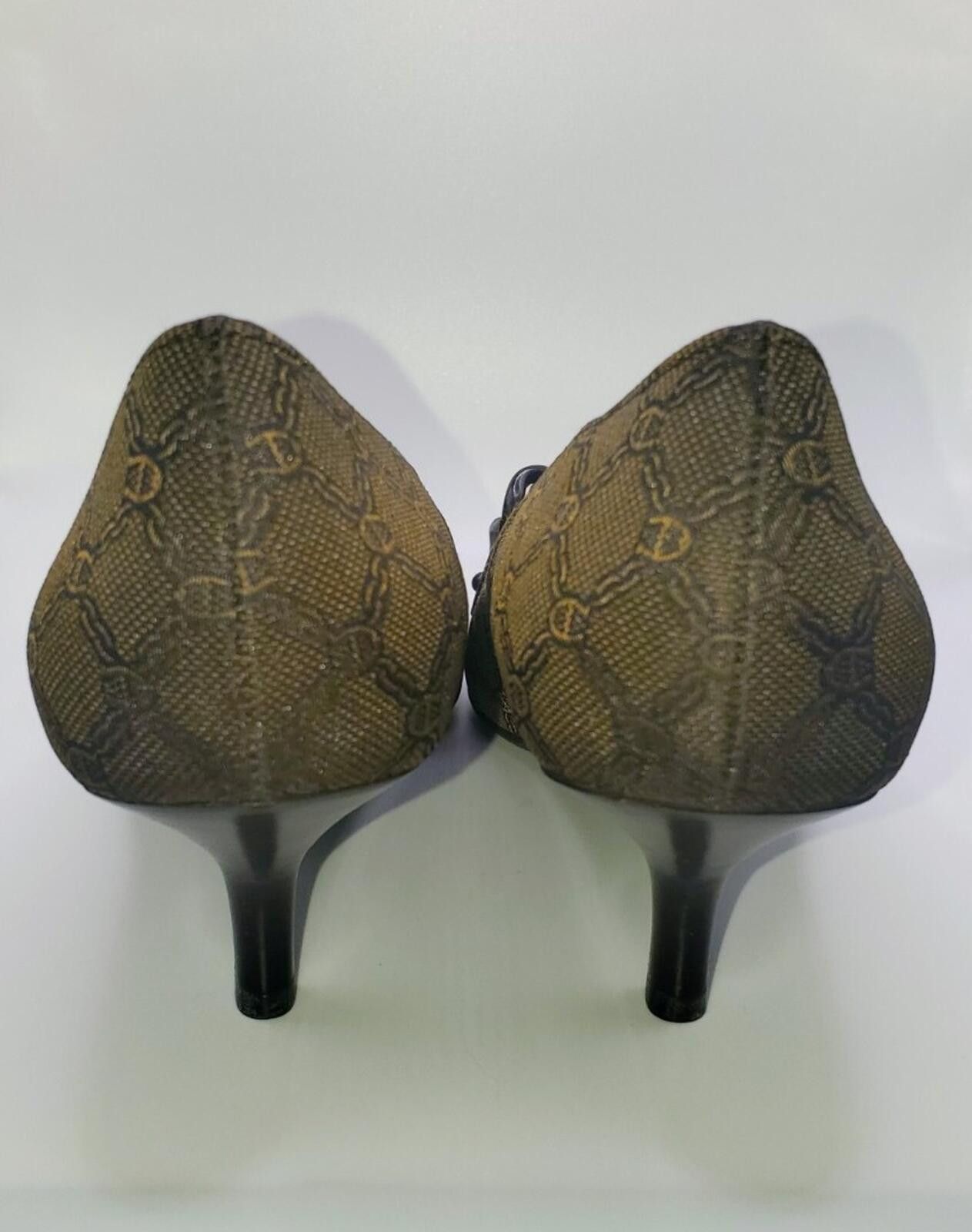 Etienne Aigner Etienne Aigner 6 Signature Pointy Toe Heels E-Michelle Chain Size US 6 / IT 36 - 2 Thumbnail