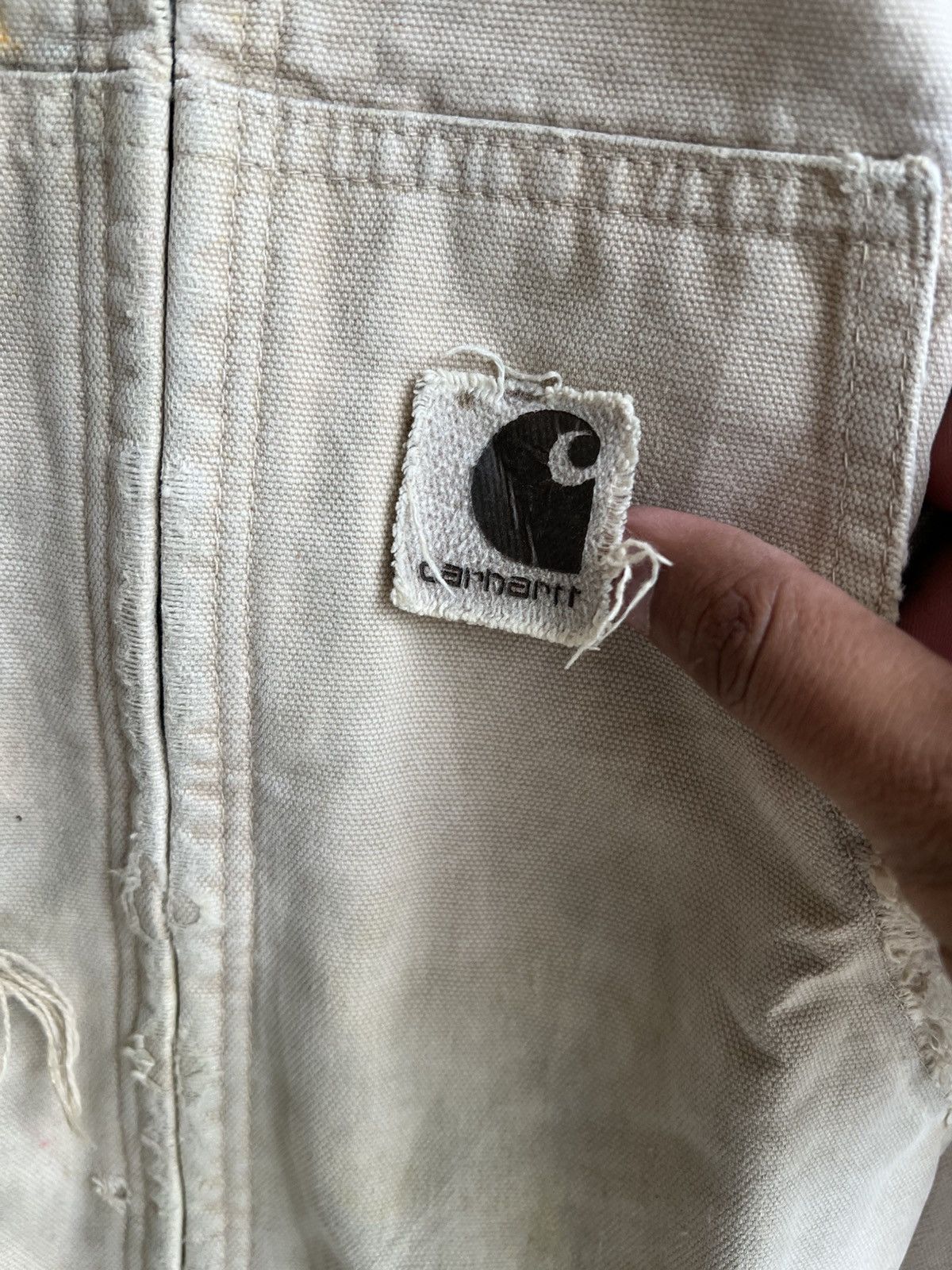 Carhartt Vintage Y2K Thrashed Distressed Carhartt Jacket Size US XL / EU 56 / 4 - 5 Thumbnail