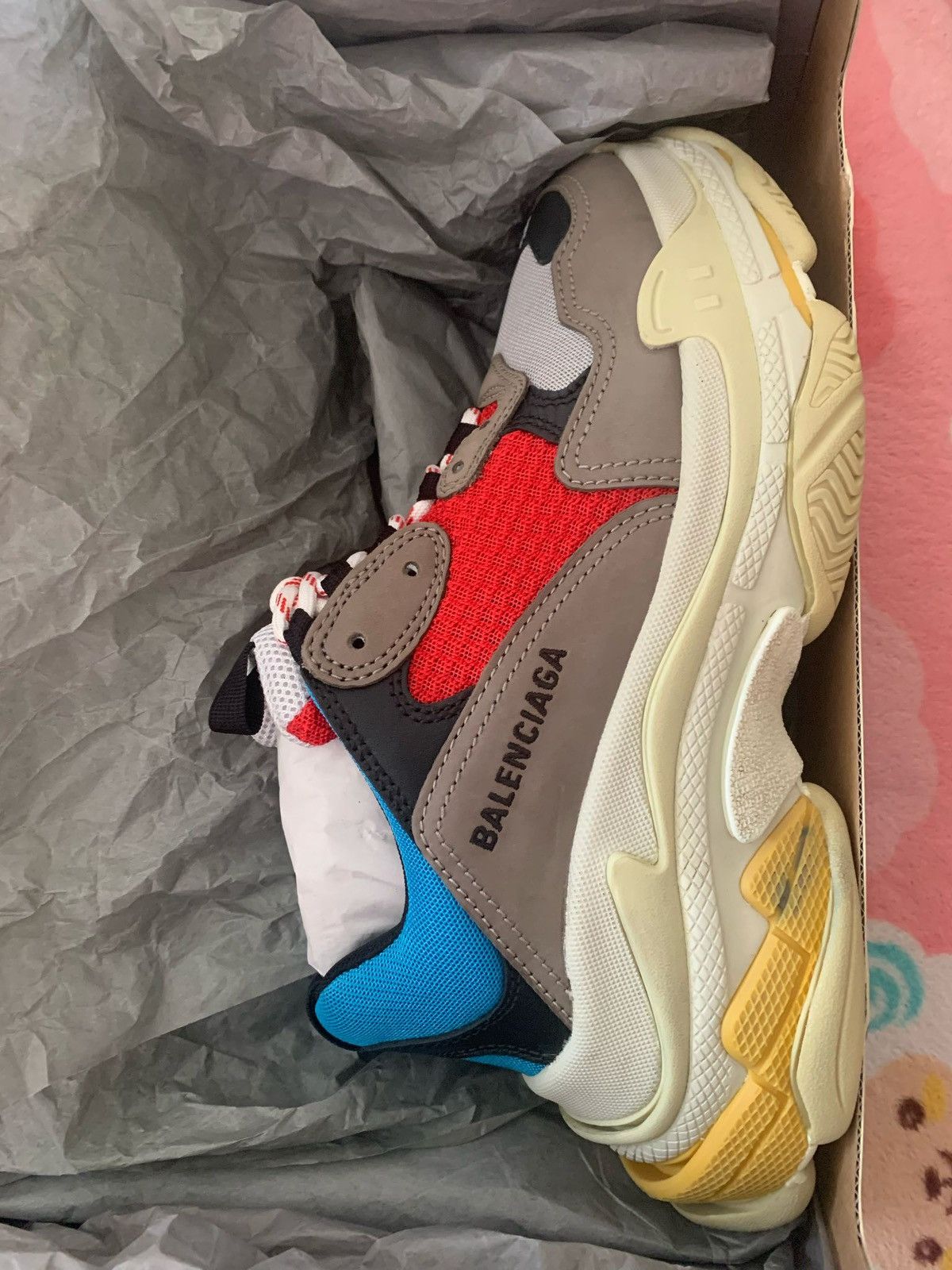 Balenciaga Balenciaga New „Lego Color“ Tripple S OG colorway Sz.40 Size US 10 / IT 40 - 3 Thumbnail