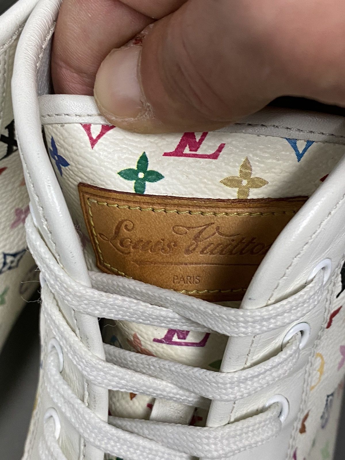 Louis Vuitton × Takashi Murakami Louis vuitton x takashi murakami high top sneakers Size US 8 / EU 41 - 6 Thumbnail