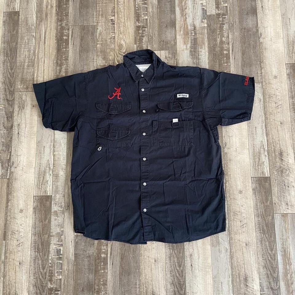 MLB × Streetwear × Vintage Columbia button up | Grailed
