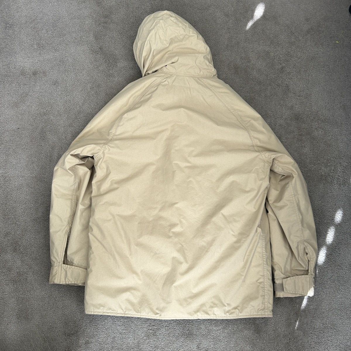 L.L. Bean Vintage L.L. Bean Goretex Insulated Parka USA Cream Navy Size US L / EU 52-54 / 3 - 7 Thumbnail