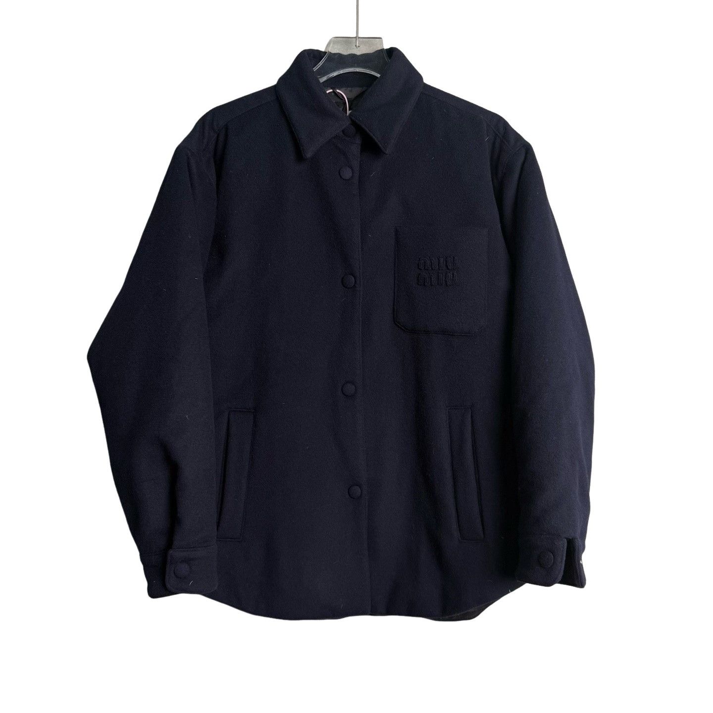 Miu Miu Miu Miu Wool Cashmere Down Lined Jacket IT 40 Size S / US 4 / IT 40 - 1 Thumbnail