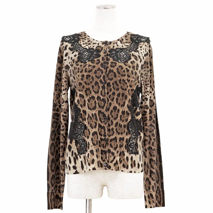 Dolce & Gabbana Dolce & Gabbana Dolce&Gabbana Wool Cotton Knit Cardigan Textile Tops DUTY FREE for USA Size ONE SIZE - 1 Thumbnail