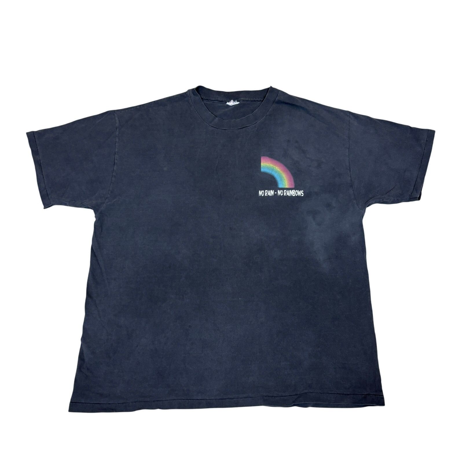 Vintage Vintage No Rain No Rainbows Maui Hawaii Rules Shirt Men's XL Size US XL / EU 56 / 4 - 1 Thumbnail