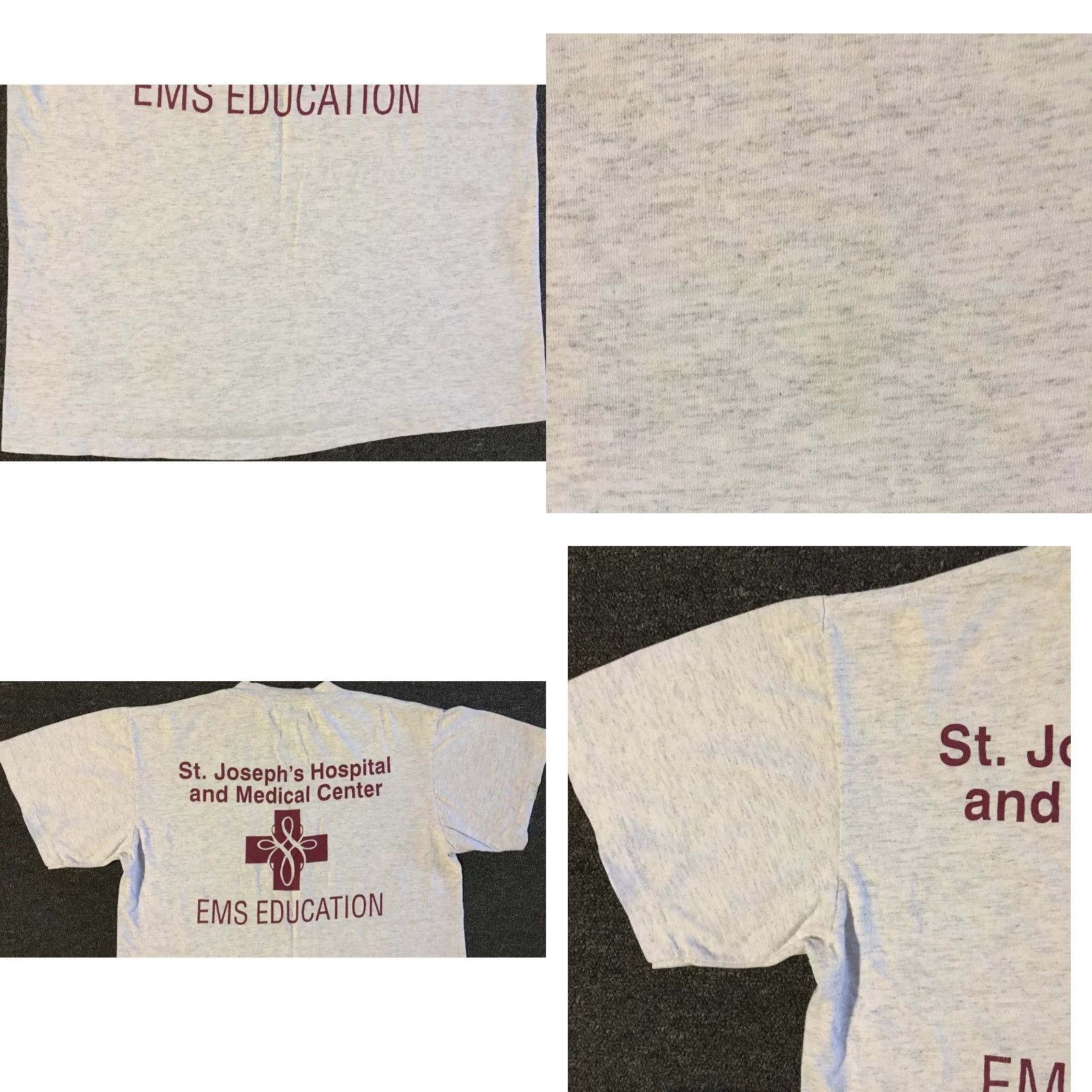 Vintage Vtg 90s EMS Education Faded Shirt S Hospital Doctor Medical Nurse ER Grunge 80s Size US S / EU 44-46 / 1 - 9 Thumbnail