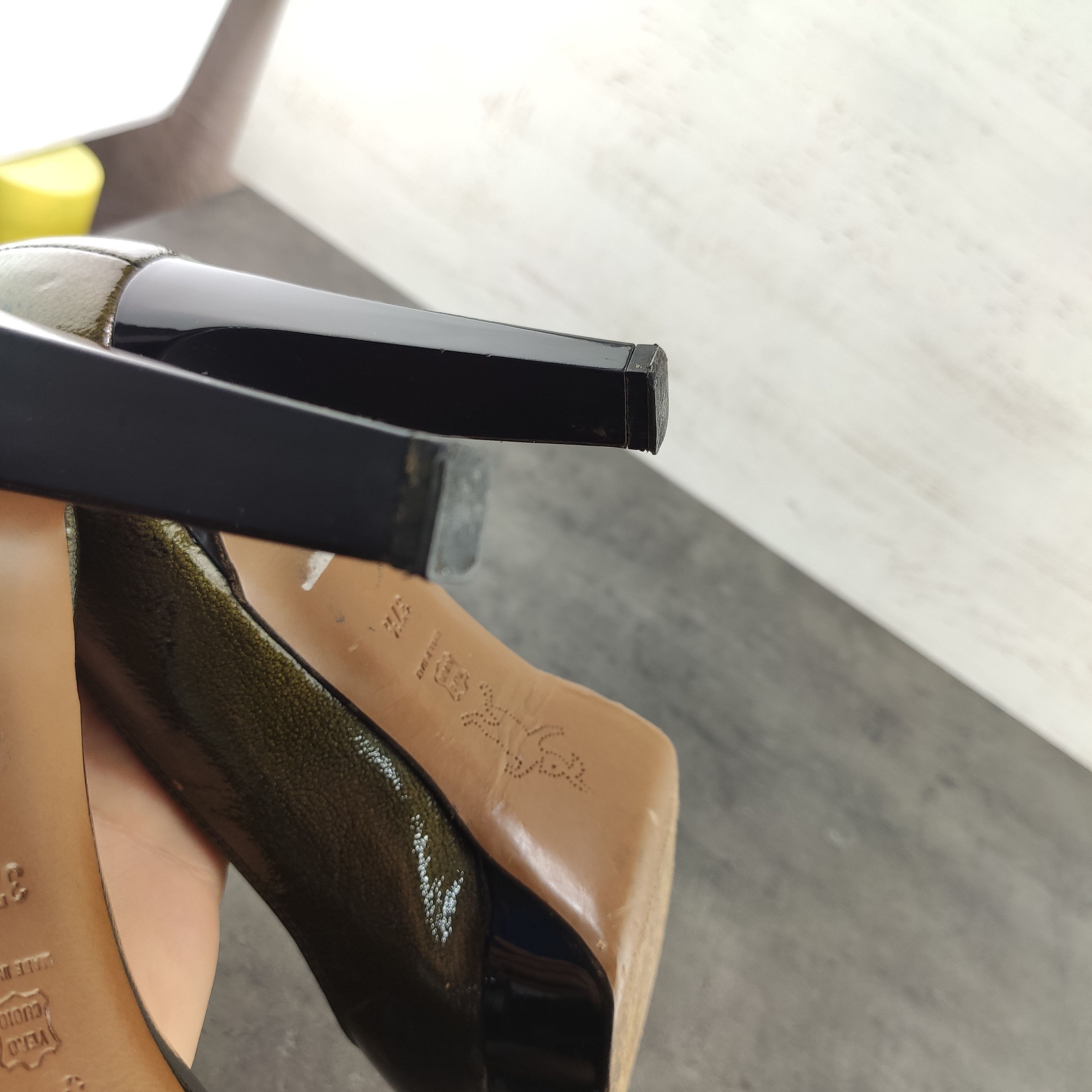 Marni Marni green patent leather heels 37.5 Size US 7.5 / IT 37.5 - 13 Thumbnail