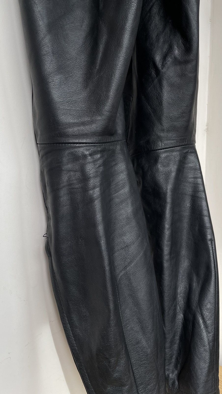 Genuine Leather Vintage Leather Motorcycle Pants – Size 34 Size US 34 / EU 50 - 7 Thumbnail