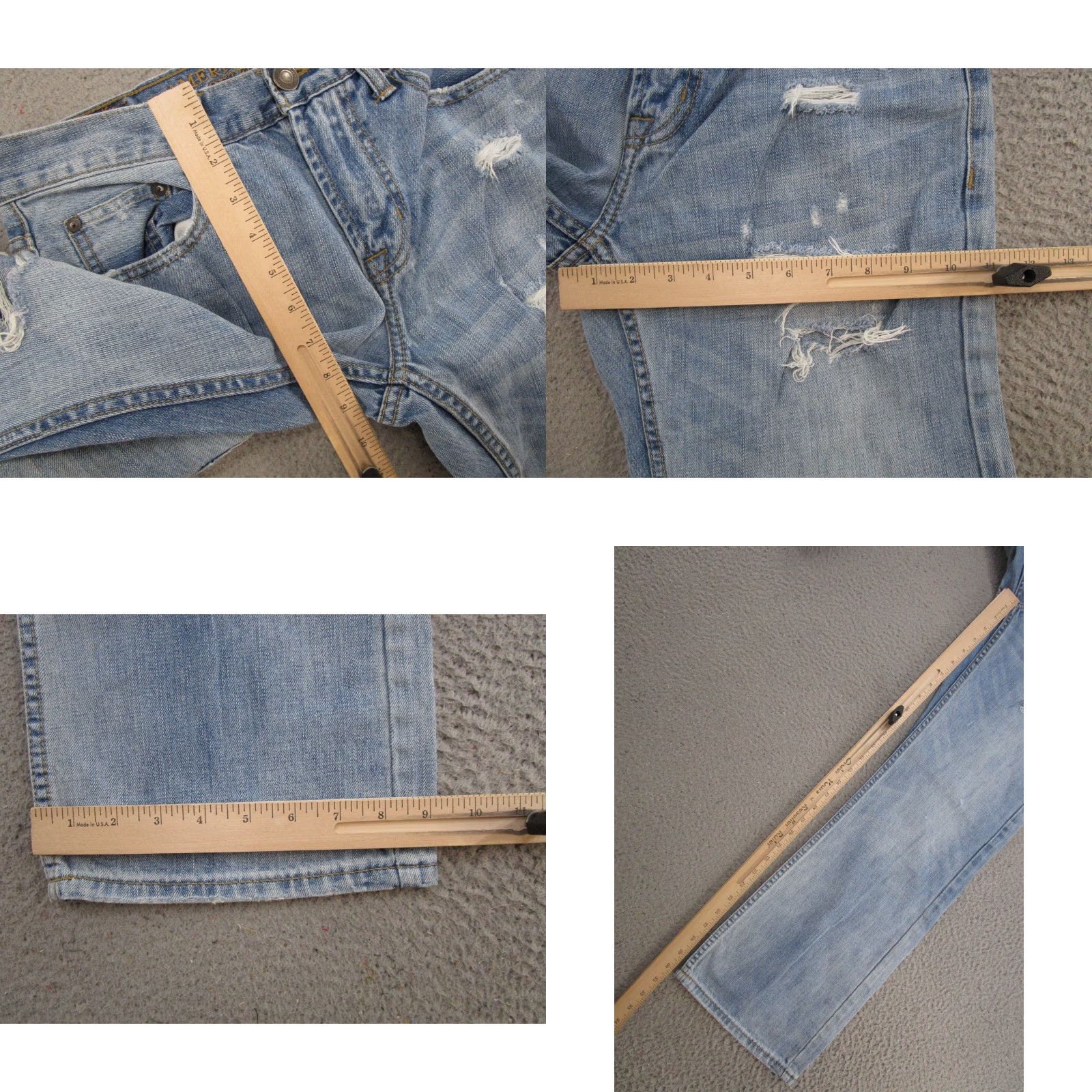 American Eagle Outfitters VTG American Eagle Jeans Bootcut 29x32 5-Pocket Denim Blue Mens Regular 30x31 (Measure) Size US 29 - 8 Thumbnail
