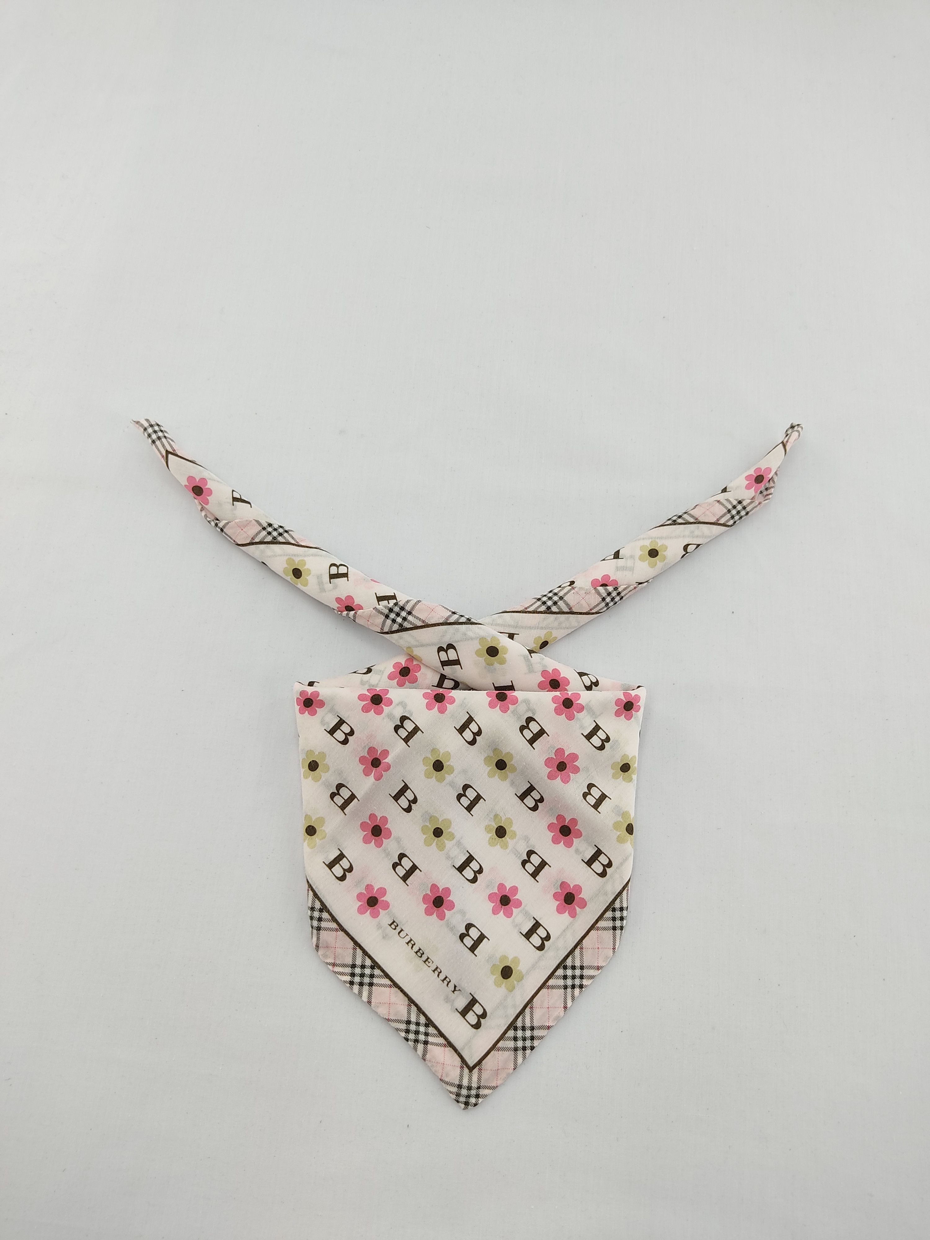 Burberry × Vintage Burberry Handkerchief / Neckwear / Bandana Size ONE SIZE - 1 Thumbnail