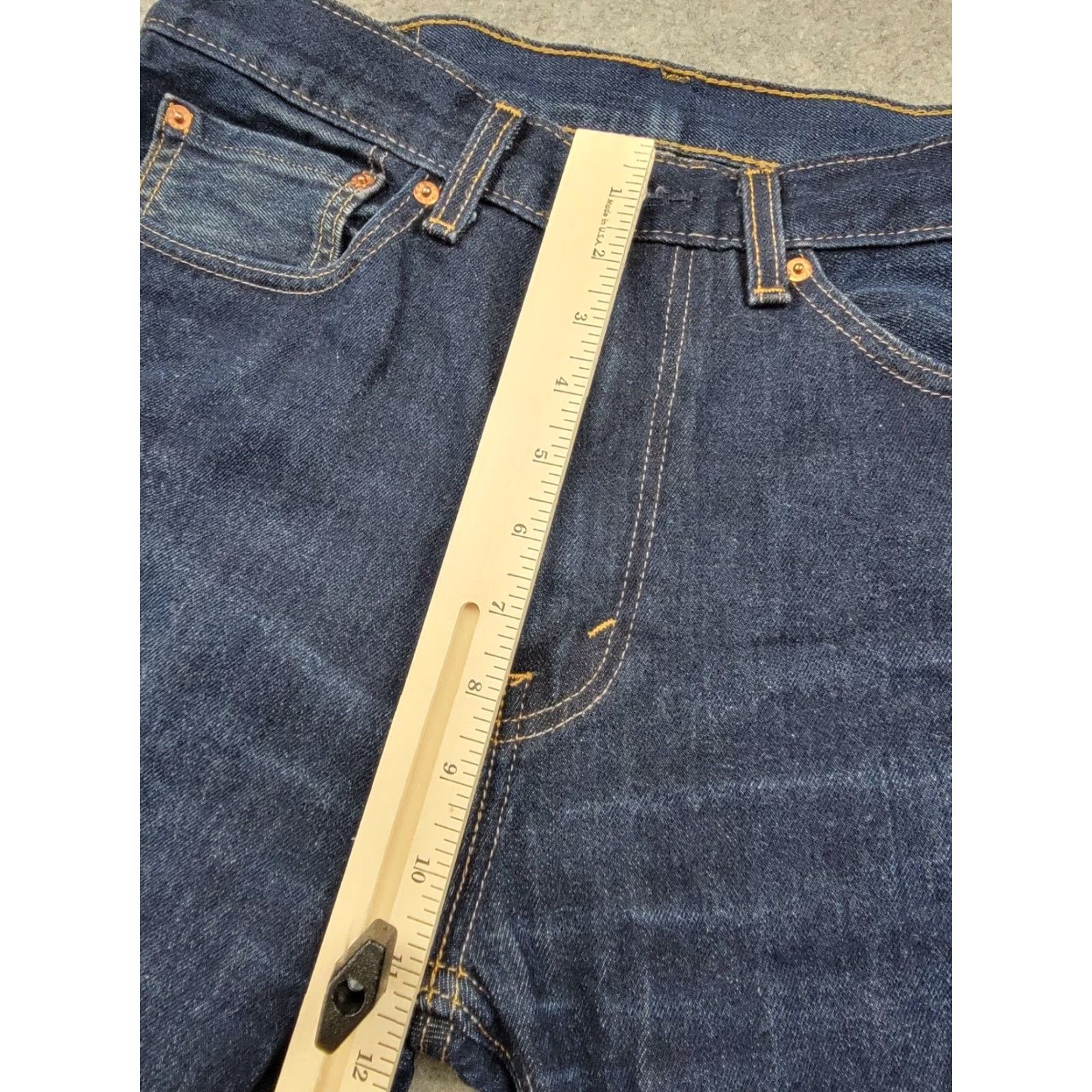 Levi's Levi's 505 Jeans Men 34x34 Dark Wash Straight Size 34 Regular Denim 5-Pocket USA 90s City Classic Size US 34 / EU 50 - 5 Thumbnail