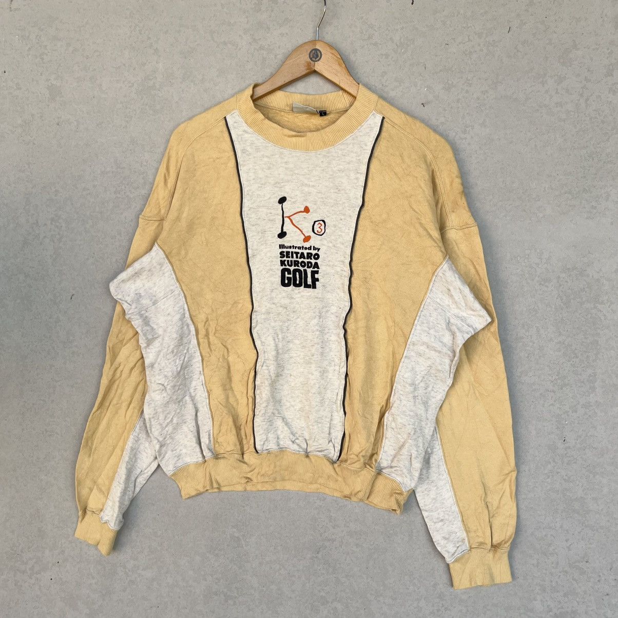 Other Vintage Golf Wang Yellow And Grey Long Sleeve Shirt Size L Size L / US 10 / IT 46 - 2 Thumbnail