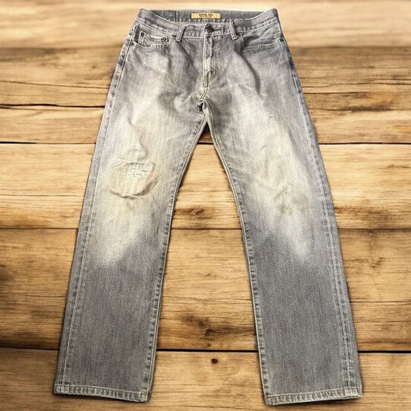 Undercover × Uniqlo Vintage Uniqlo S002 Regular Fit Straight Distressed Faded Size US 31 - 1 Thumbnail