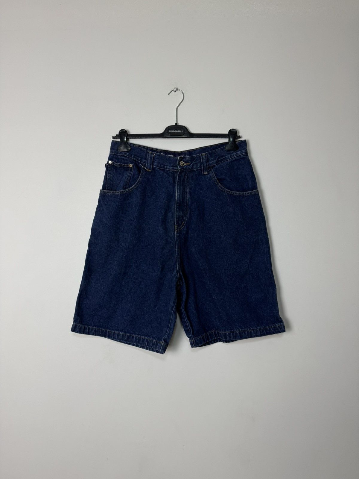 Tribal Streetwear Vintage 00s Tribal Streetwear Denim Shorts Baggy jnco style Size US 34 / EU 50 - 2 Thumbnail