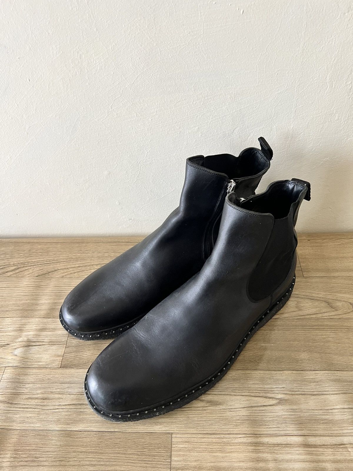 Neil Barrett NEIL BARRETT PLATFORM CHELSEA BOOTS Size US 12.5 / EU 45-46 - 1 Thumbnail