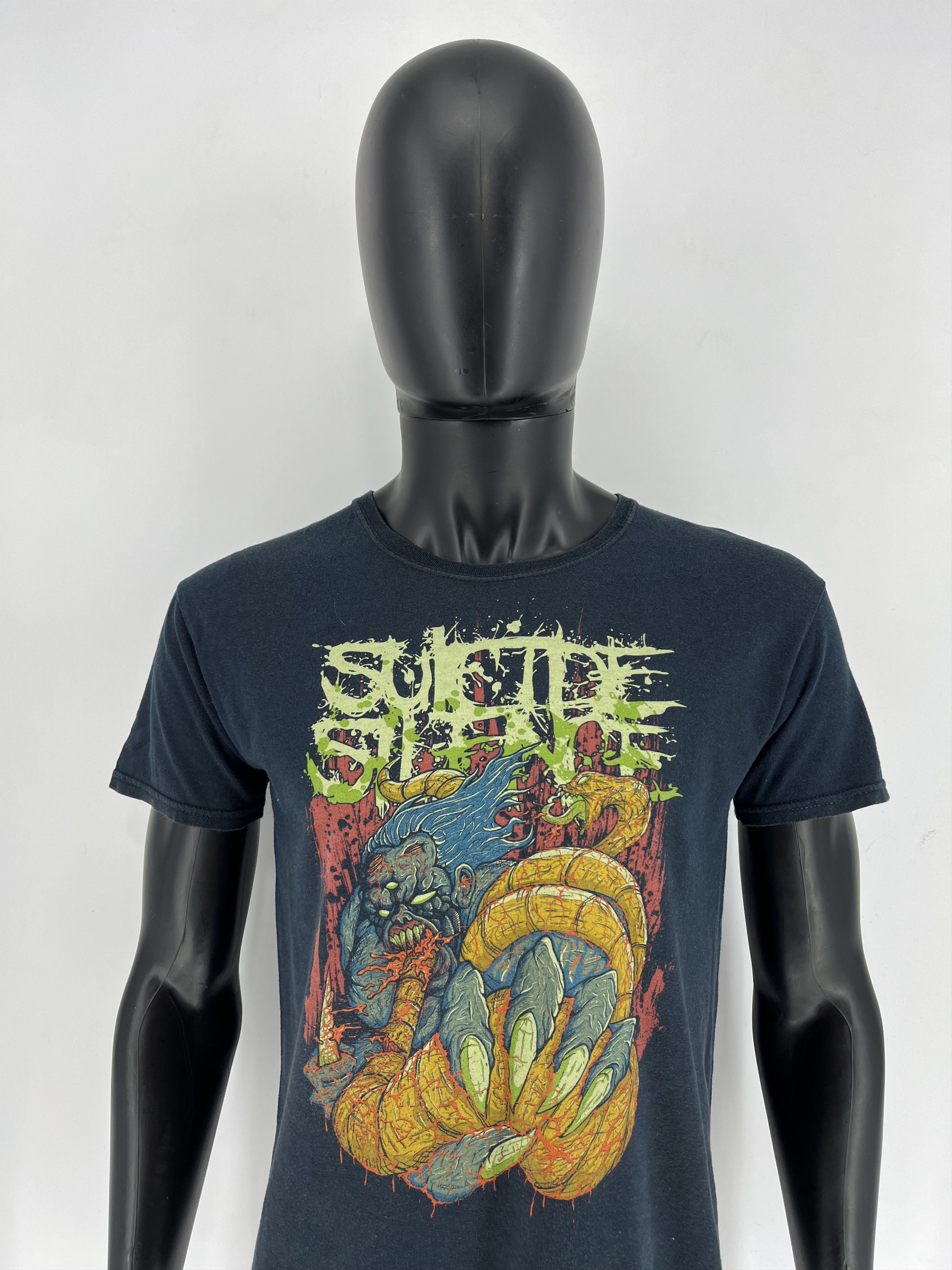 Band Tees × Vintage Vintage Y2K Suicide Silence Vintage Rock Band Tee Size US S / EU 44-46 / 1 - 1 Thumbnail