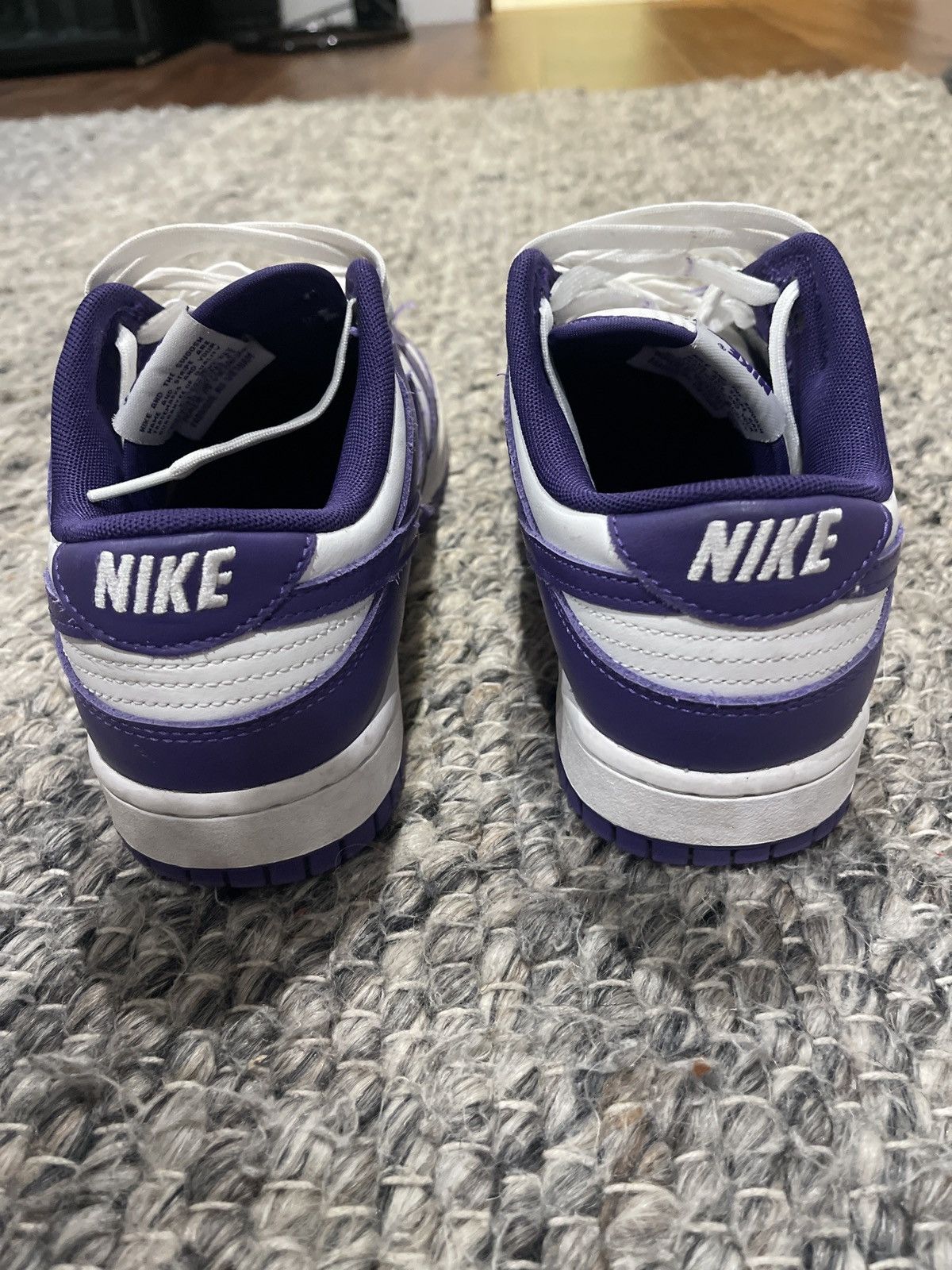Nike Nike Dunk Low Court Purple Size US 9 / EU 42 - 4 Thumbnail